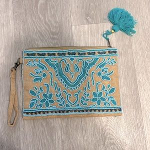 Beaded clutch.  Never used